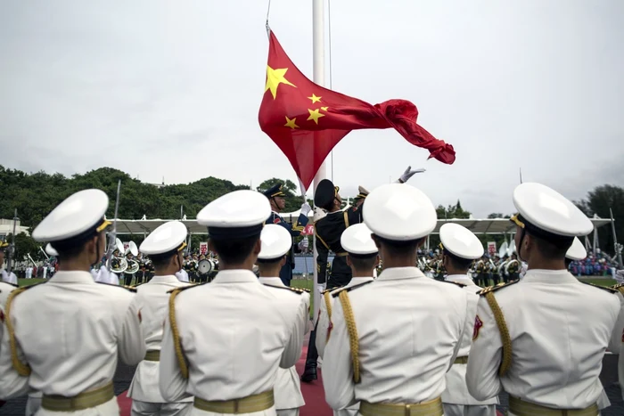 Soldaţi din armata Chinei participă la inaugurarea bazei militare din Djibouti FOTO EPA