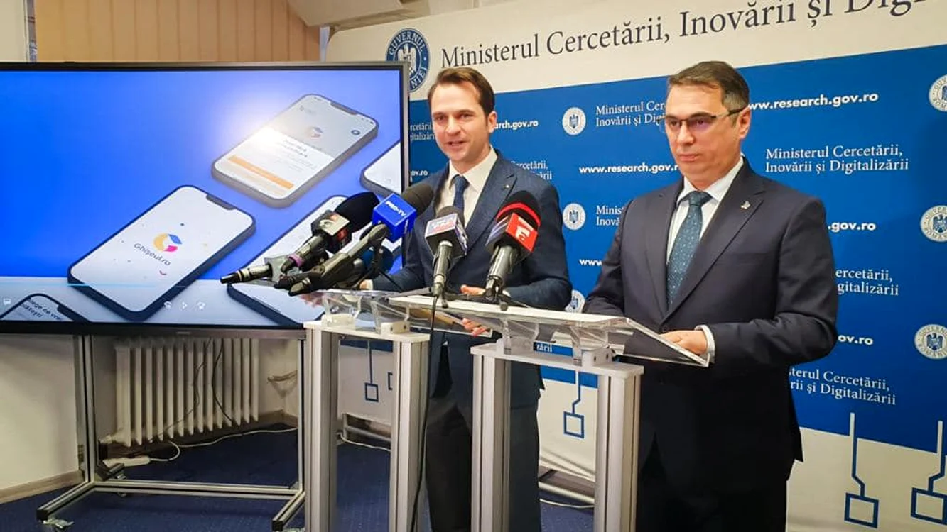 Sebastian Burduja, ministrul Cercetării și Dragoș Vlad, președintele ADR FOTO: Facebook