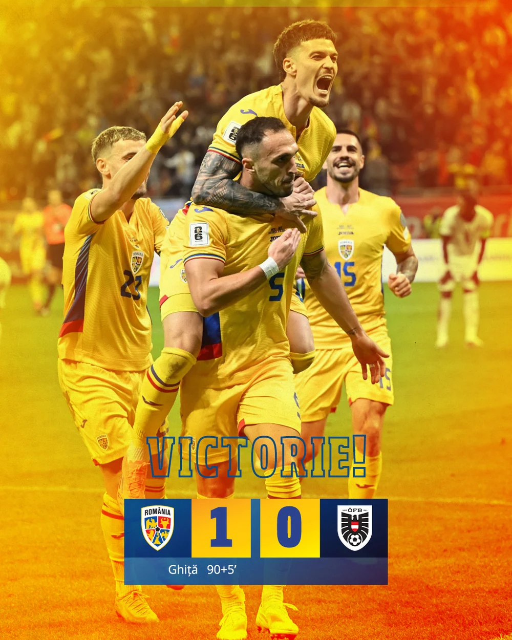 Cine este Virgil Ghiță, eroul naționalei din meciul cu Austria. Omul care ține aprinse speranțele tricolorilor ascunde o suferință adâncă