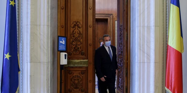 Declaratii Nicolae Ciucă Florin Citu dupa depunerea listei de ministri 30 octombrie 2021 FOTO Inquam Photos / Octav Ganea 