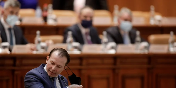 Premierul Florin Cîţu prezintă PNRR în Parlament FOTO Inquam Photos / George Calin