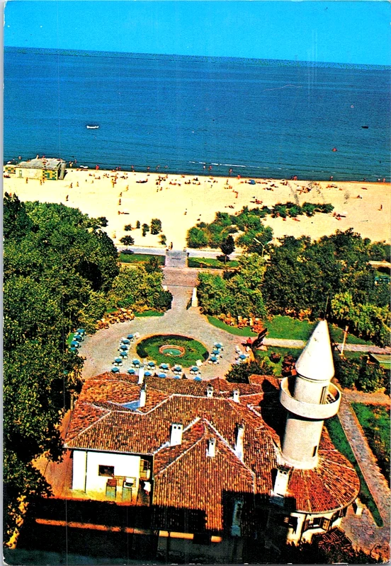 Palatul regal din Mamaia, în vremurile bune/carte poștală. Foto: cimec.ro