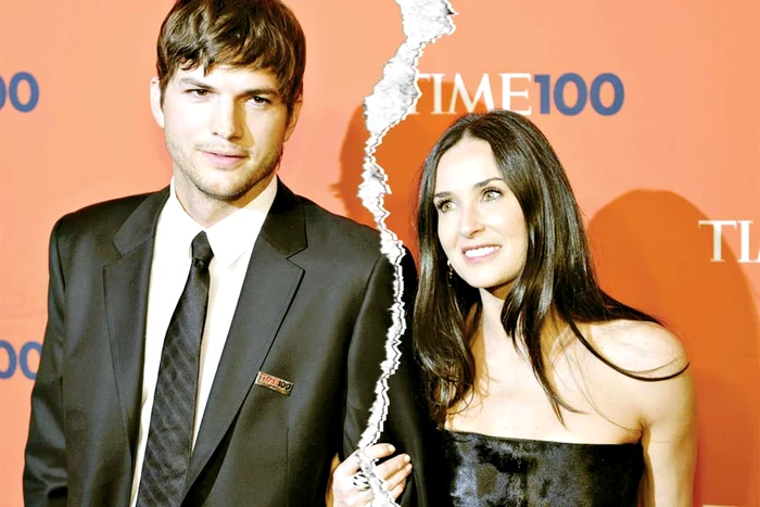 Demi Moore şi  Ashton Kutcher  s au despărţit  după 6 ani jpeg