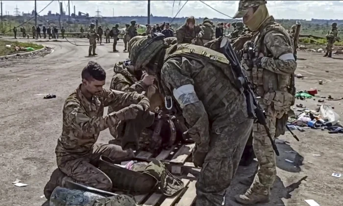 87 de zile de război Rusia - Ucraina Herson FOTO EPA-EFE