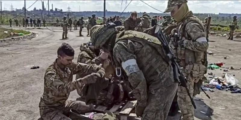 87 de zile de război Rusia - Ucraina Herson FOTO EPA-EFE
