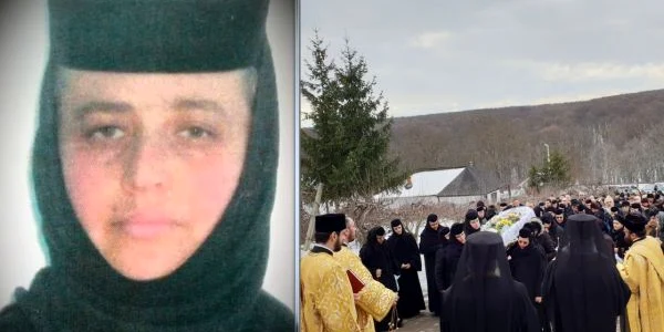 Maica Paisia şi slujba de înmormântare FOTO pr Rareş Bucur