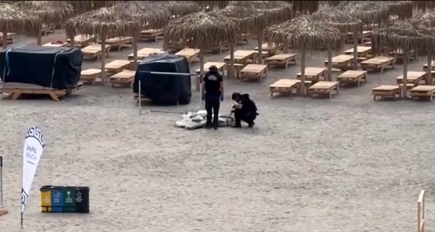 Două turiste au mutat drona cu explozibil descoperită miercuri in Olimp, înainte să ajungă geniștii