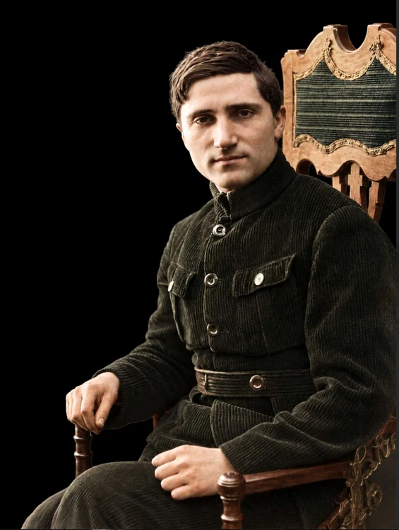 George Topîrceanu, soldat și prizonier în Marele Război.