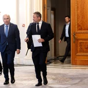 Ilie Bolojan si Dan Motreanu  FOTO Mediafax 