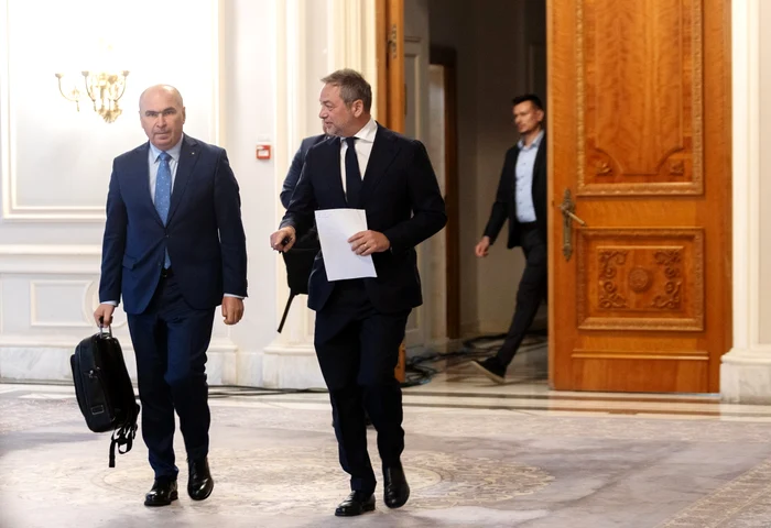 Ilie Bolojan si Dan Motreanu  FOTO Mediafax 