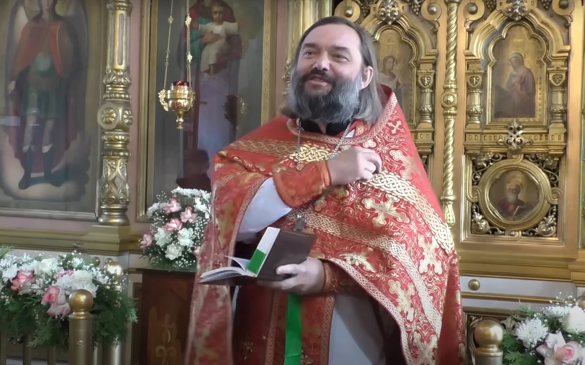 Valery Soskovets, preot din regiunea Moscova Captură Video - Youtube