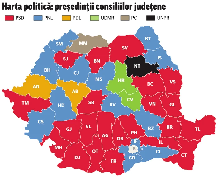 În câteva judeţe, rezultatele nu sunt finale