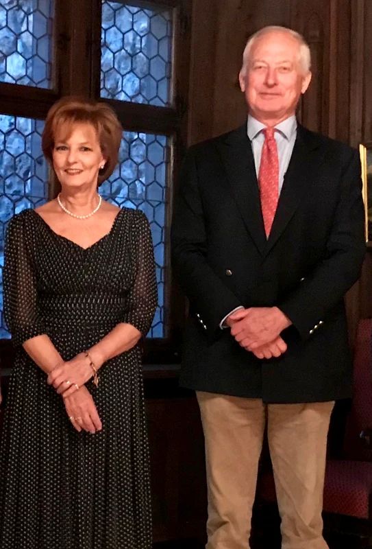 Majestatea Sa Margareta cu Prințul Hans Adam de Liechtenstein Castelul Vaduz, octombrie 2018. FOTO: Casa Majestății Sale