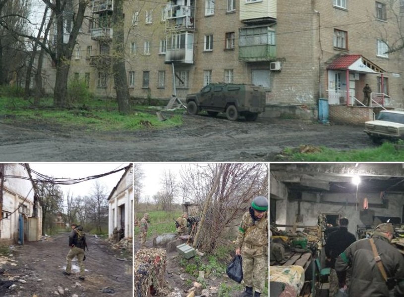 Ceasiv Iar, „poarta” de intrare şi ieşire din „iad” pentru soldaţii ucraineni care apără Bahmutul