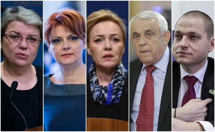 COLAJ ministri OK - Shhaideh - Olguta - Carmen Dan - Petre Daea - Mircea Dobre 