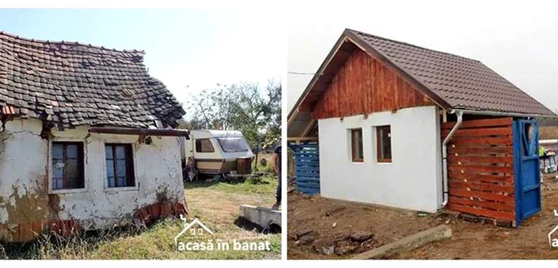 Tranformarea unei cocioabe într-o casă civilizată