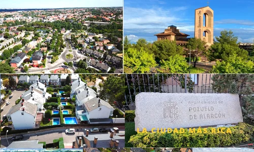 Pozuelo de Alarcón Orașul Milionarilor de la periferia Madridului în Spania Colaj YouTube
