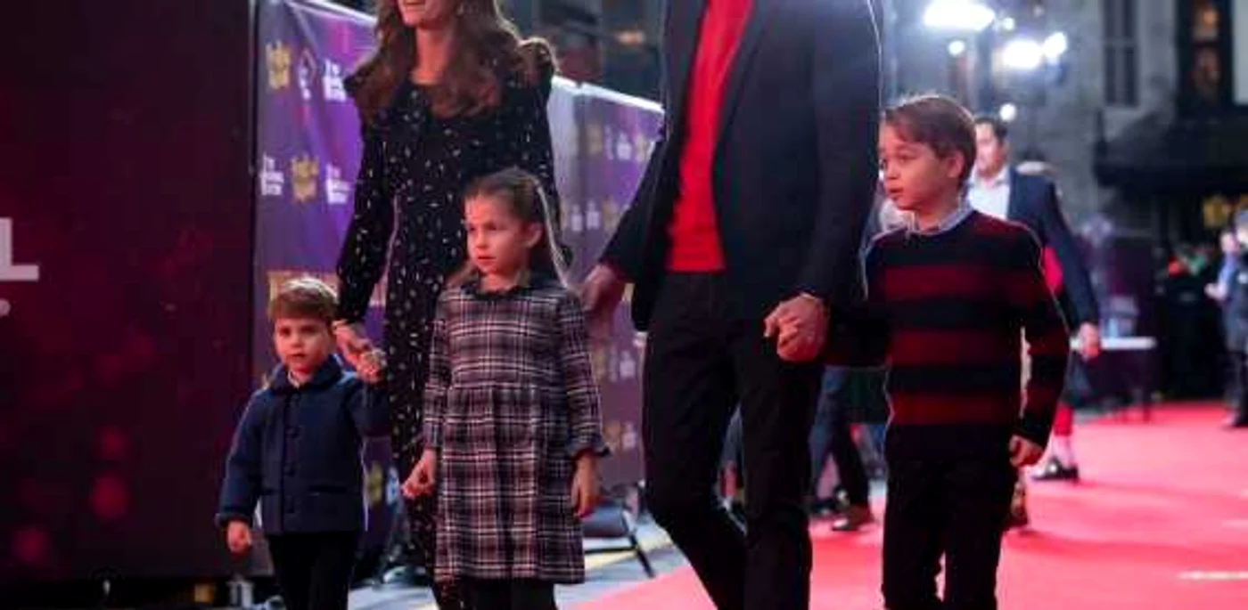 Kate Middleton, William şi copiii lor, imaginea familiei perfecte (Foto:arhivă).