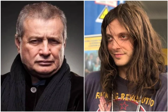 Mircea Dinescu și fiul lui, Andrei Dinescufoto: arhivă personală