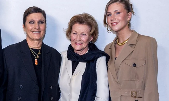 Regina Sonja a Norvegiei și nepoata ei foto Leah profimedia 0839462282 jpg
