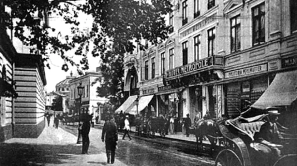 Material de spionaj din Primul Război Mondial   Bucureştiul fotografiat dintr un avion de recunoaştere german, în anul 1916 jpeg