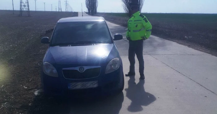 La volan fără permis FOTO Poliţia de Frontieră