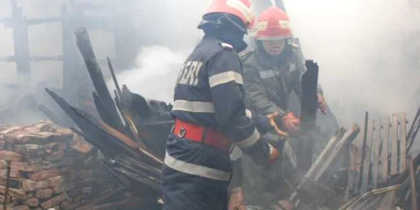 incendiu Galati
