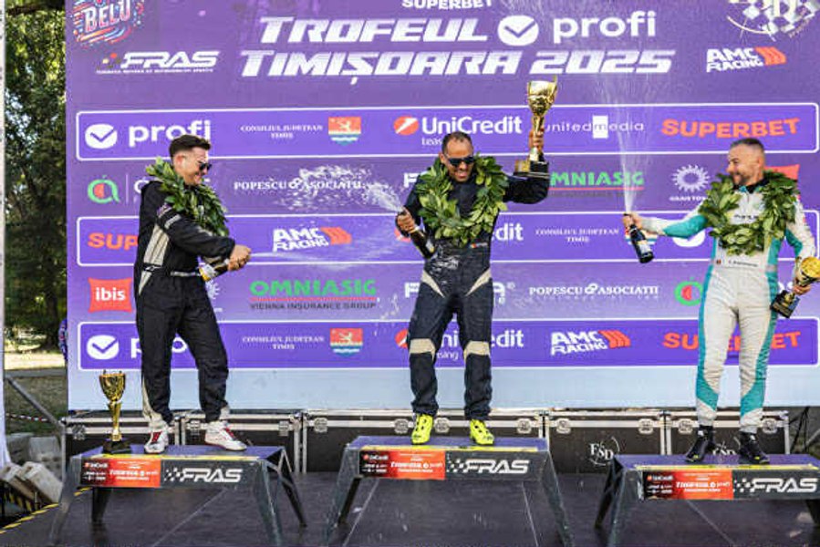 Dragoș Savloschi, marele câștigător al etapei de super rally de la Timișoara