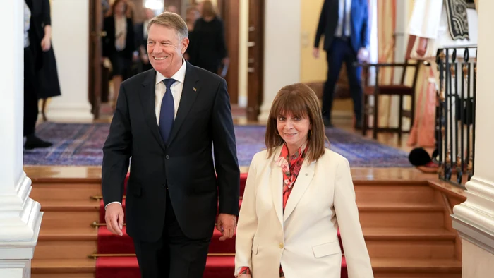 Klaus Iohannis și șefa Republicii Elena FOTO Administrația Prezidențială