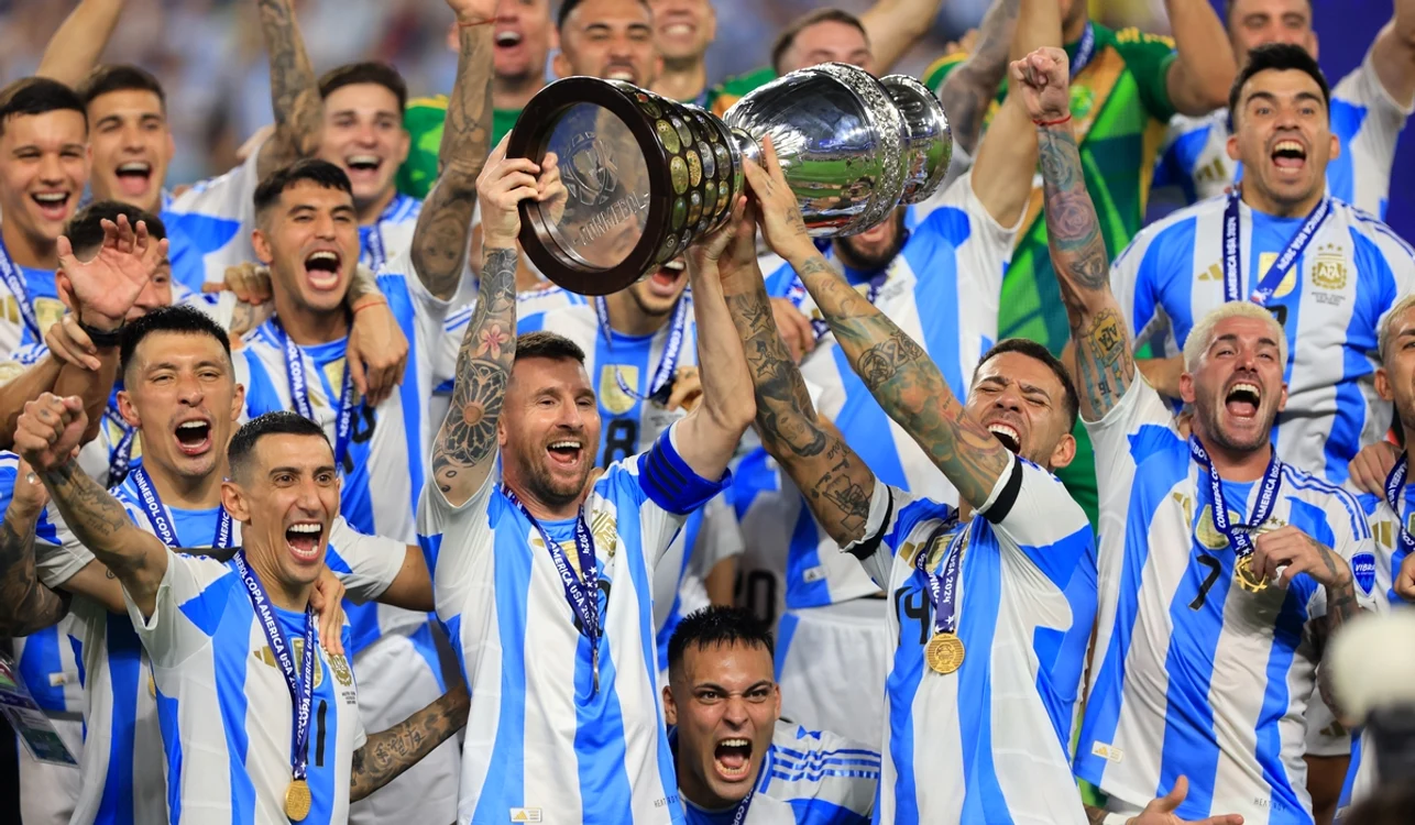 Argentina a câștigat din nou Copa América (FOTO: EPA)