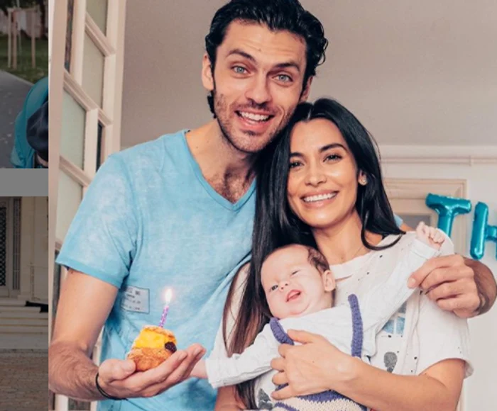 Lili Sandu și Silviu Țolu și-au botezat băiețelulFoto: Instagram