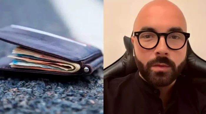 Ioan a găsit un portofel cu 500 de euro şi l-a înapoiat FOTO: Fan Page