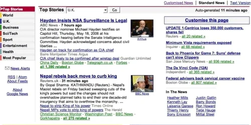 Ştirile de pe Google News sunt, de multe ori, preluate ilegal de mii de site-uri