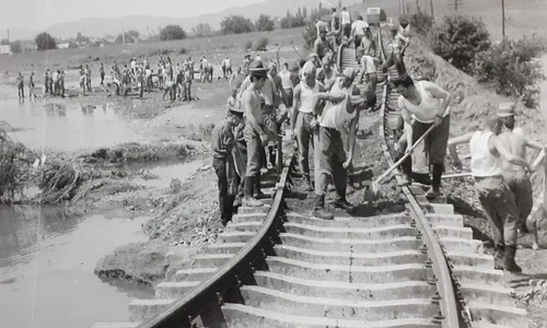 Imagini de la inundațiile din vara anului 1975: O catastrofă care a ucis zeci de români | FOTO jpeg