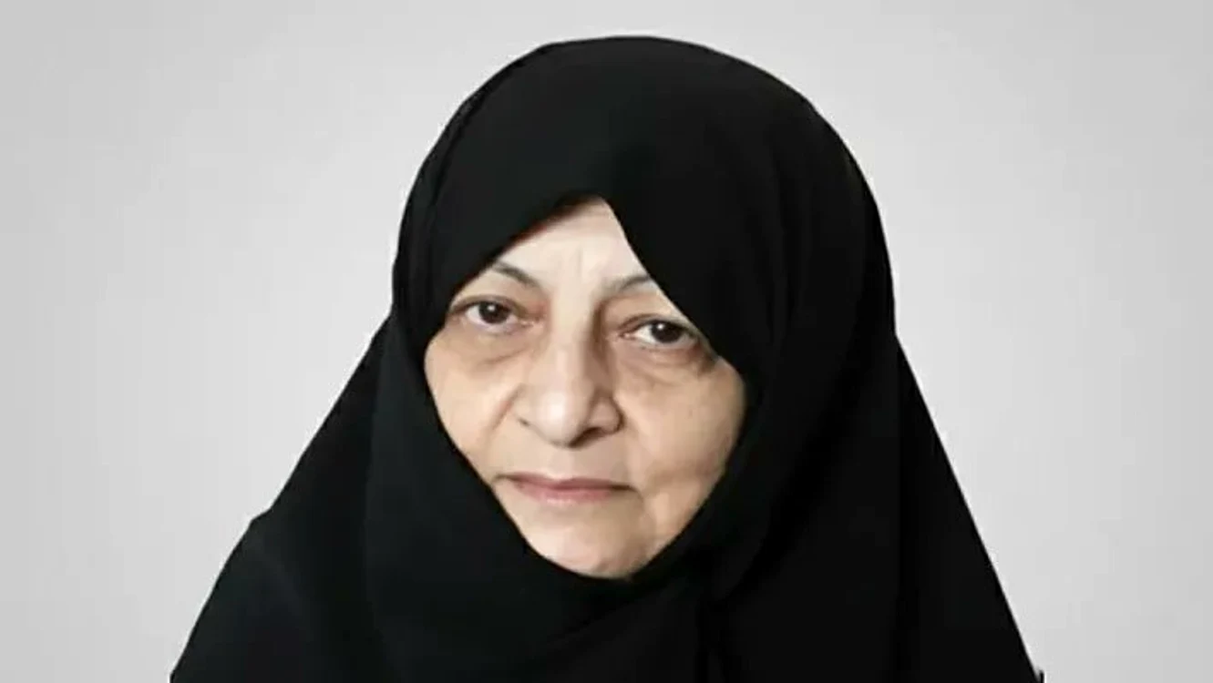 Mansoureh Khojasteh Bagherzadeh, văduva fostului lider suprem iranian Ali Khamenei/FOTO:X