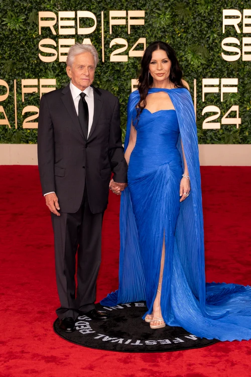 Catherine Zeta-Jones și Michael Douglas, la festivalul de film din Arabia Saudită, 2024 Profimedia