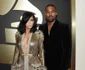 kim kardashian si kanye west grammy 2015 foto getty images