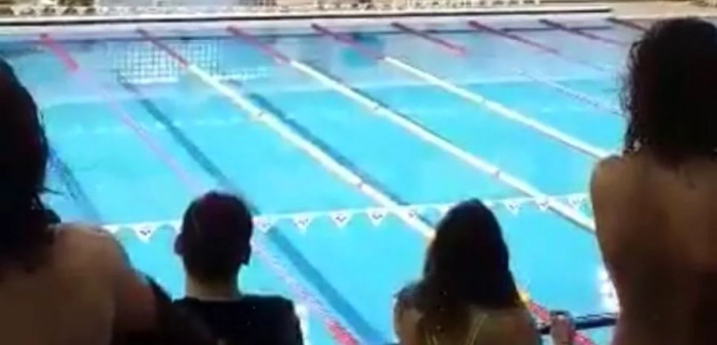 Deschiderea Campionatului Naţional de Înot în bazin 25 m. FOTO: Captură Video
