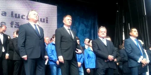 Mitingul electoral ACL de la Constanţa cu Klaus Iohannis Foto Mariana Iancu