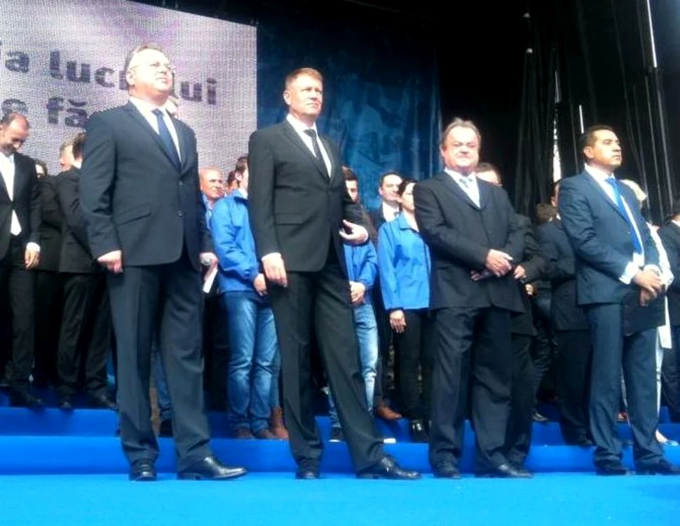 Mitingul electoral ACL de la Constanţa cu Klaus Iohannis Foto Mariana Iancu