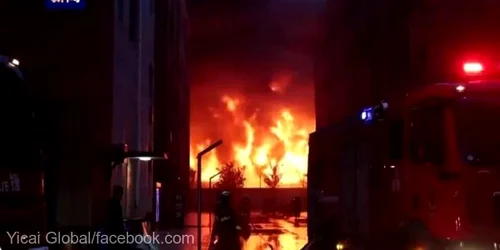 Incendiu la o fabrică din China / Foto: Yicai Global/Facebook