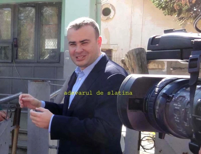 Edilul Slatinei, Darius Vâlcov, lasă fără regrete Primăria pentru fotoliul de senator (FOTO: Mugurel Manea)