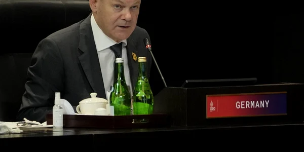Olaf Scholz la summitul G20 din Bali FOTO EPA EFE jpg