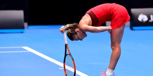 Simona Halep - Lauren Davis FOTO AusOpen.com