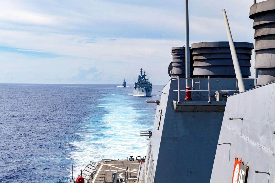 Distrugătorul USS Milius. FOTO Profimedia