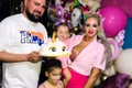 Sânziana Buruiană, la party-ul micuței Antonia