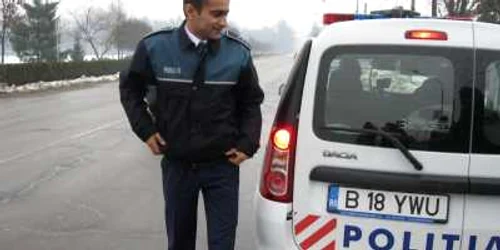 Poliţişti în acţiune