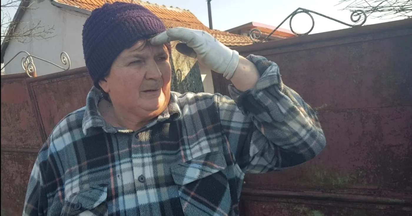Doamna Maria locuieşte în Iosifalău şi este dispusă să primească în casa ei refugiaţi ucraineni FOTO Daniel Dancea