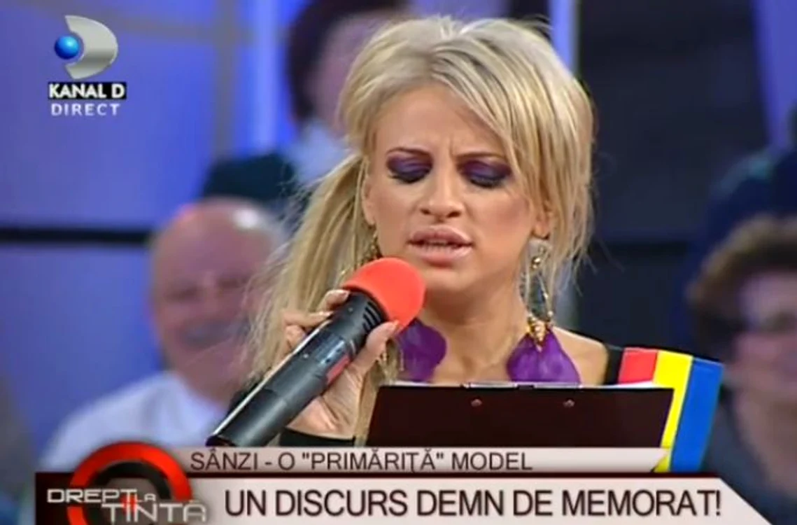 Sânziana: "Soţii să-şi găsească fericirea în braţele altora!"