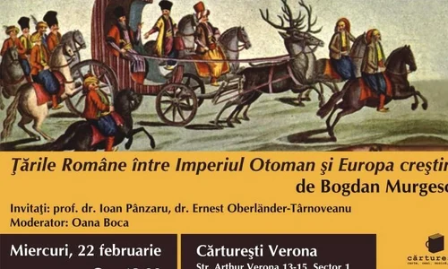 Lansare de carte: Tarile Romane intre Imperiul Otoman si Europa crestina jpeg